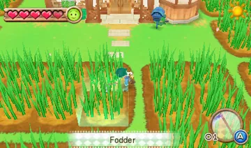 Bokujou Monogatari - Hajimari no Daichi (Japan) (Rev 2) screen shot game playing